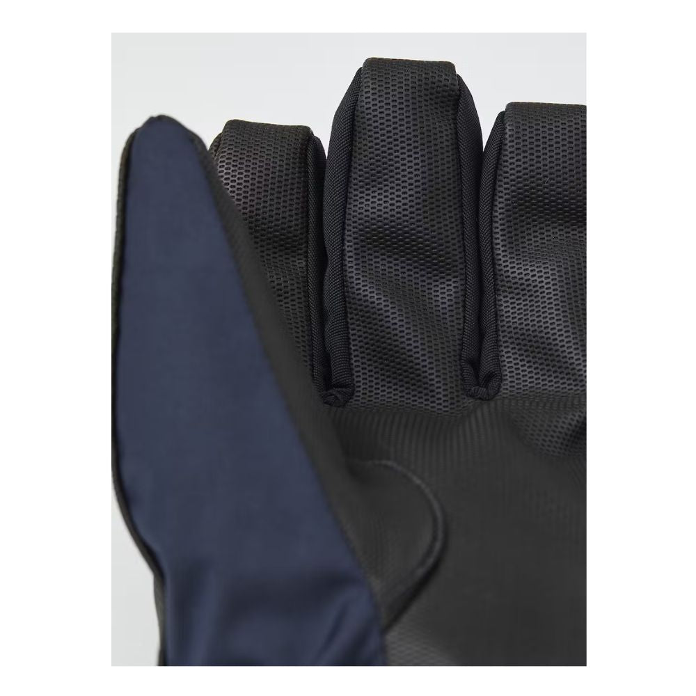 Hestra Gore-Tex Kids Ski Gloves - Waterproof & Warm Winter Gloves for Boys & Girls - Navy Blue - Perfect for Snowboarding, Skiing & Outdoor Winter Activities
