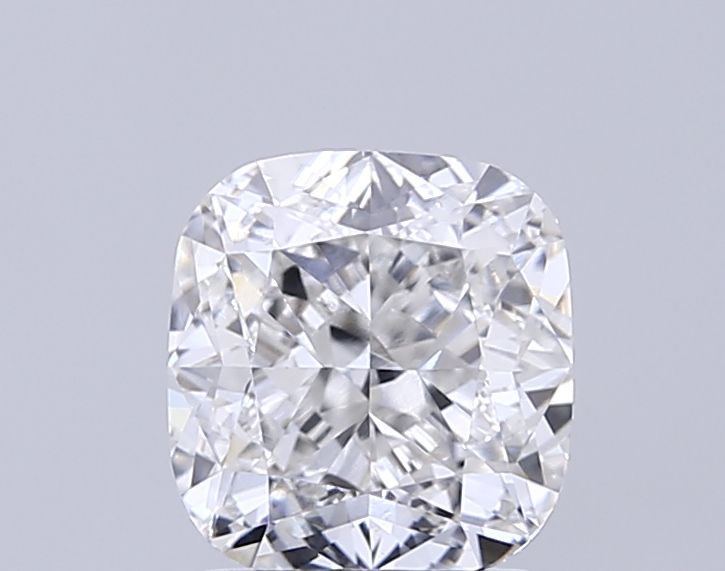 2.52 Carat F Color VVS2 Clarity Cushion Cut Lab-Created Diamond for Engagement Rings & Fine Jewelry