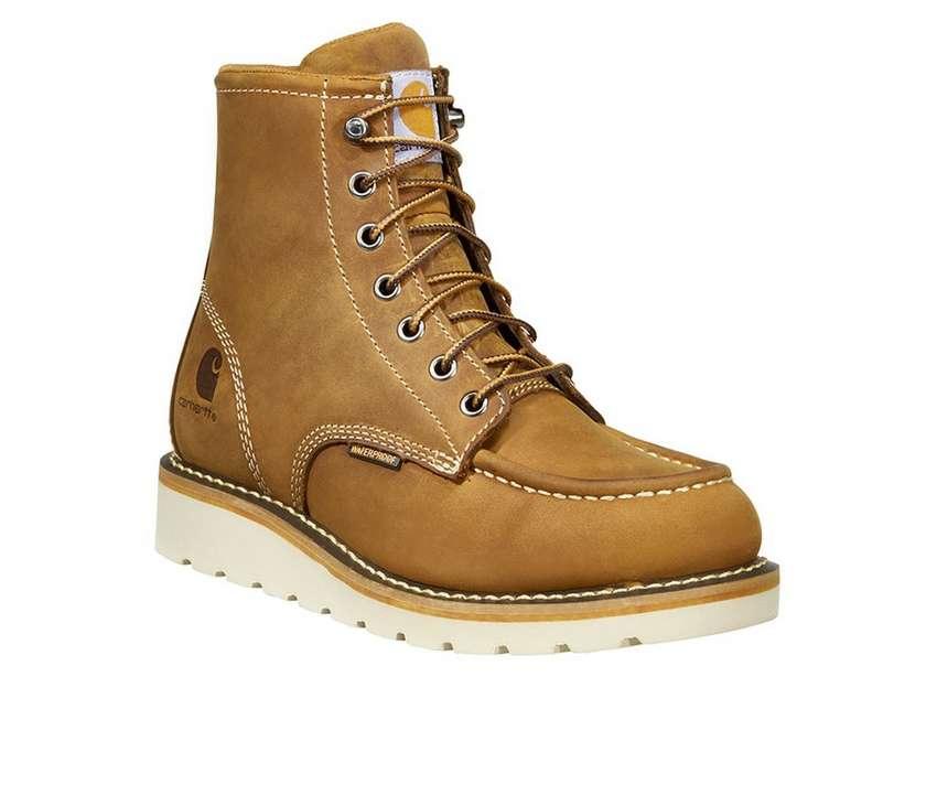 Women's FW6025 Soft Toe Work Boots with 6-Inch Wedge Heel - Comfortable & Durable Safety Shoes for Construction, Warehouse, and Outdoor Work