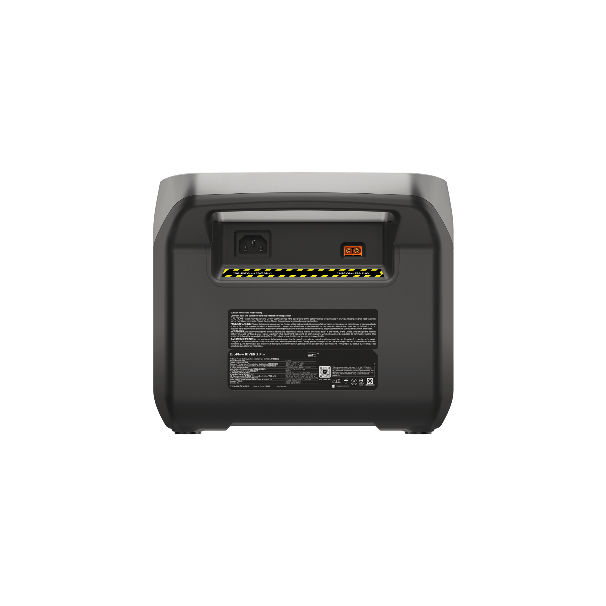 EcoFlow RIVER 2 Pro 720Wh Portable Power Station | Certified Refurbished | Solar Generator for Camping, RV, Emergencies & Off-Grid Power
