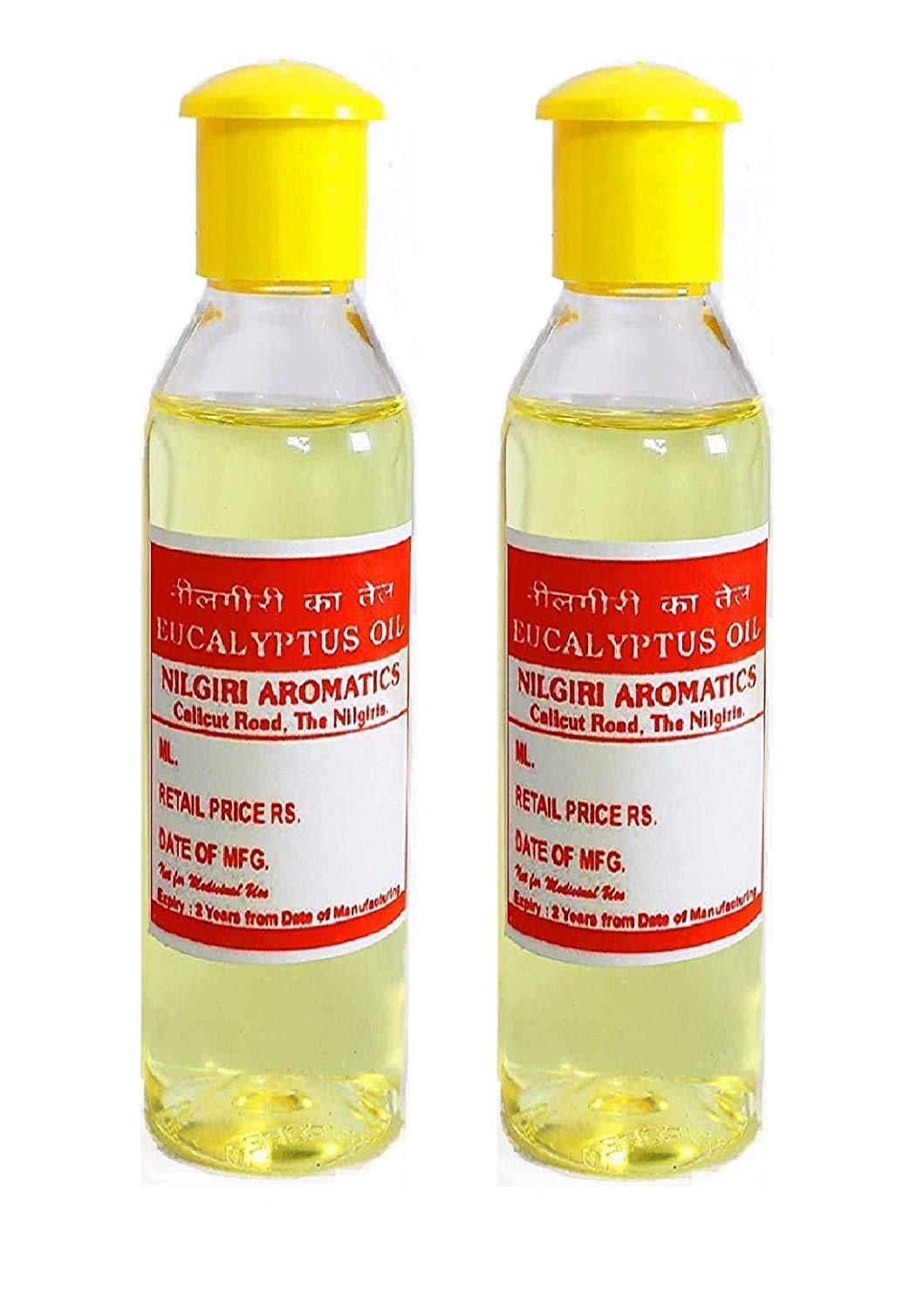 Pure Nilgiri Eucalyptus Essential Oil - 30ml (Buy 1 Get 1 Free) for Aromatherapy, Massage & Home Diffuser | Natural Stress Relief & Respiratory Support