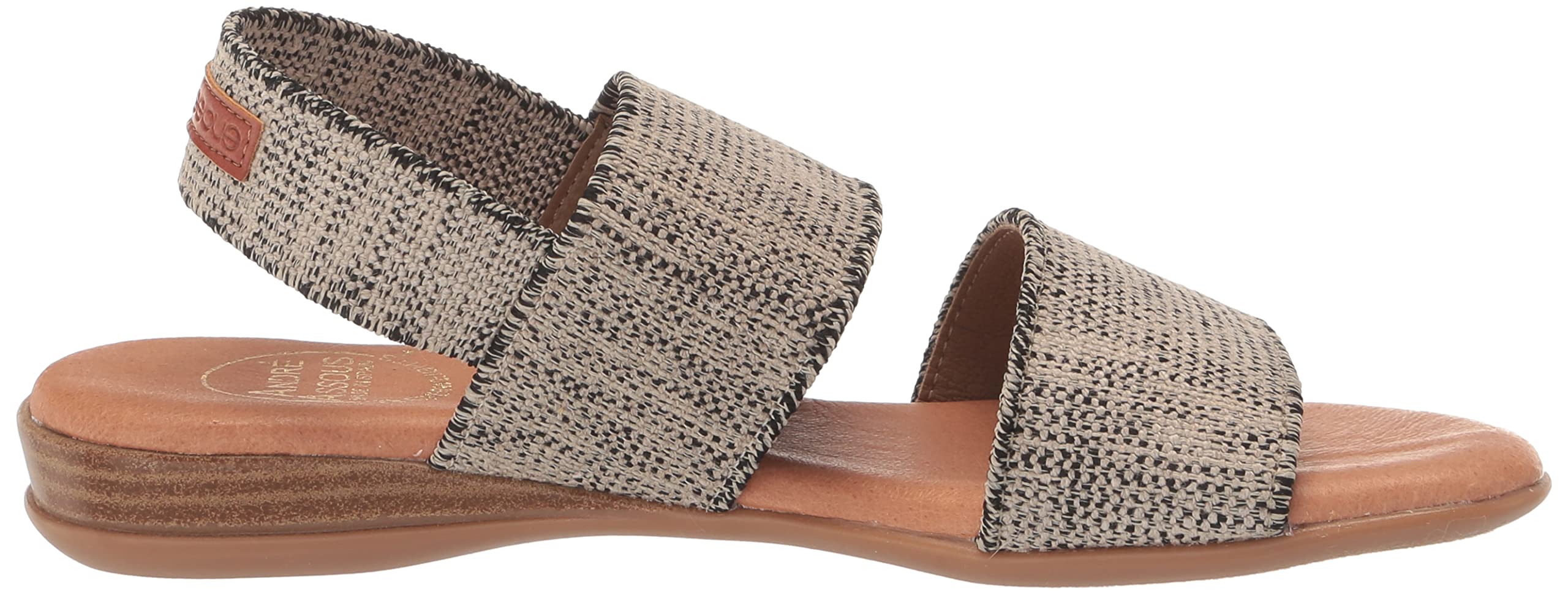 André Assous Women's Comfortable Flat Sandals - Breathable Summer Casual Shoes for Beach, Walking & Vacation