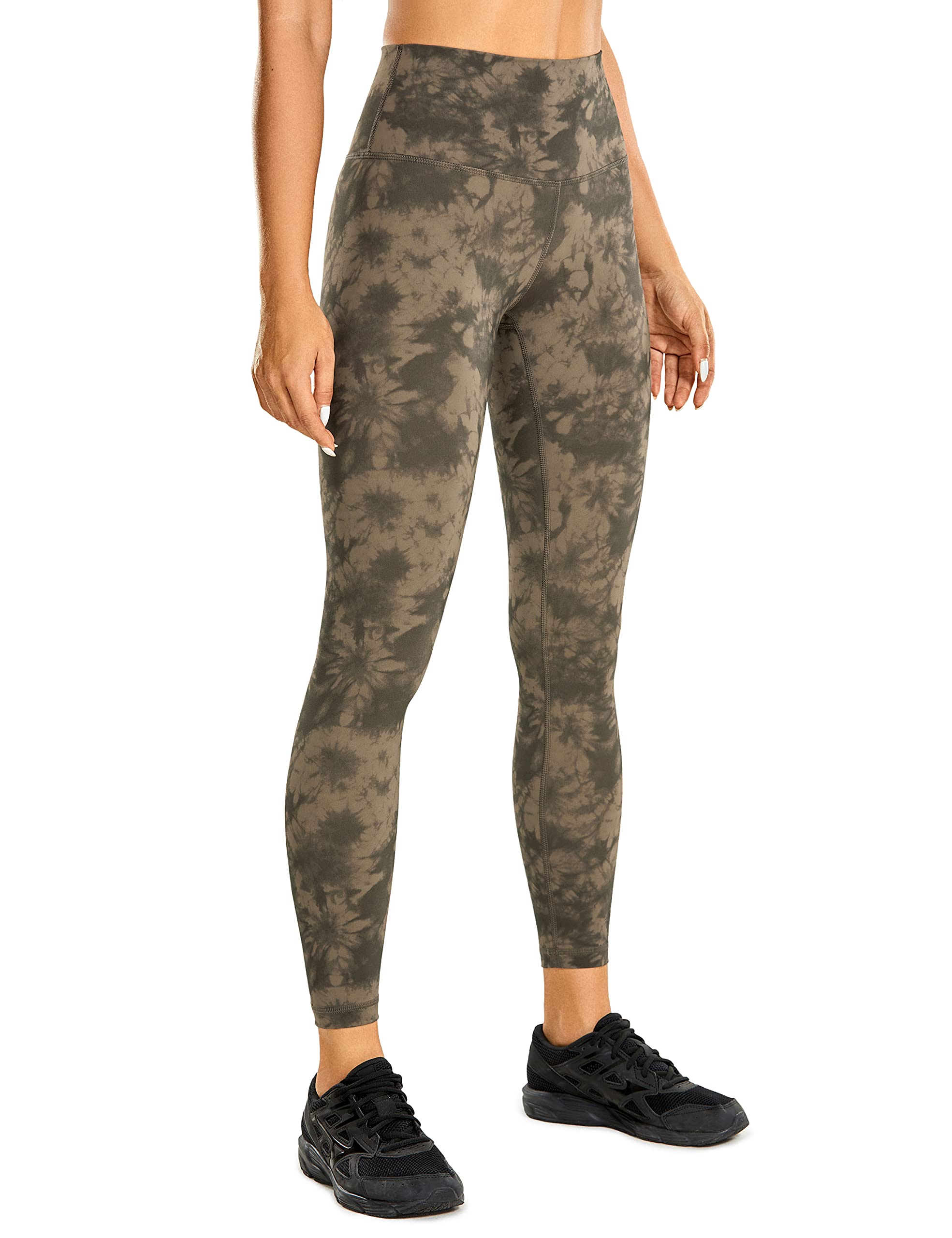 CRZ YOGA Women's High Waist Compression Leggings 25