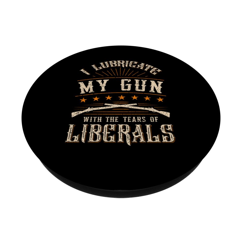 Gun Lover PopSockets Standard PopGrip - Patriotic Phone Grip & Stand for Firearms Enthusiasts - Perfect for Range Days, Hunting Trips, and 2A Supporters