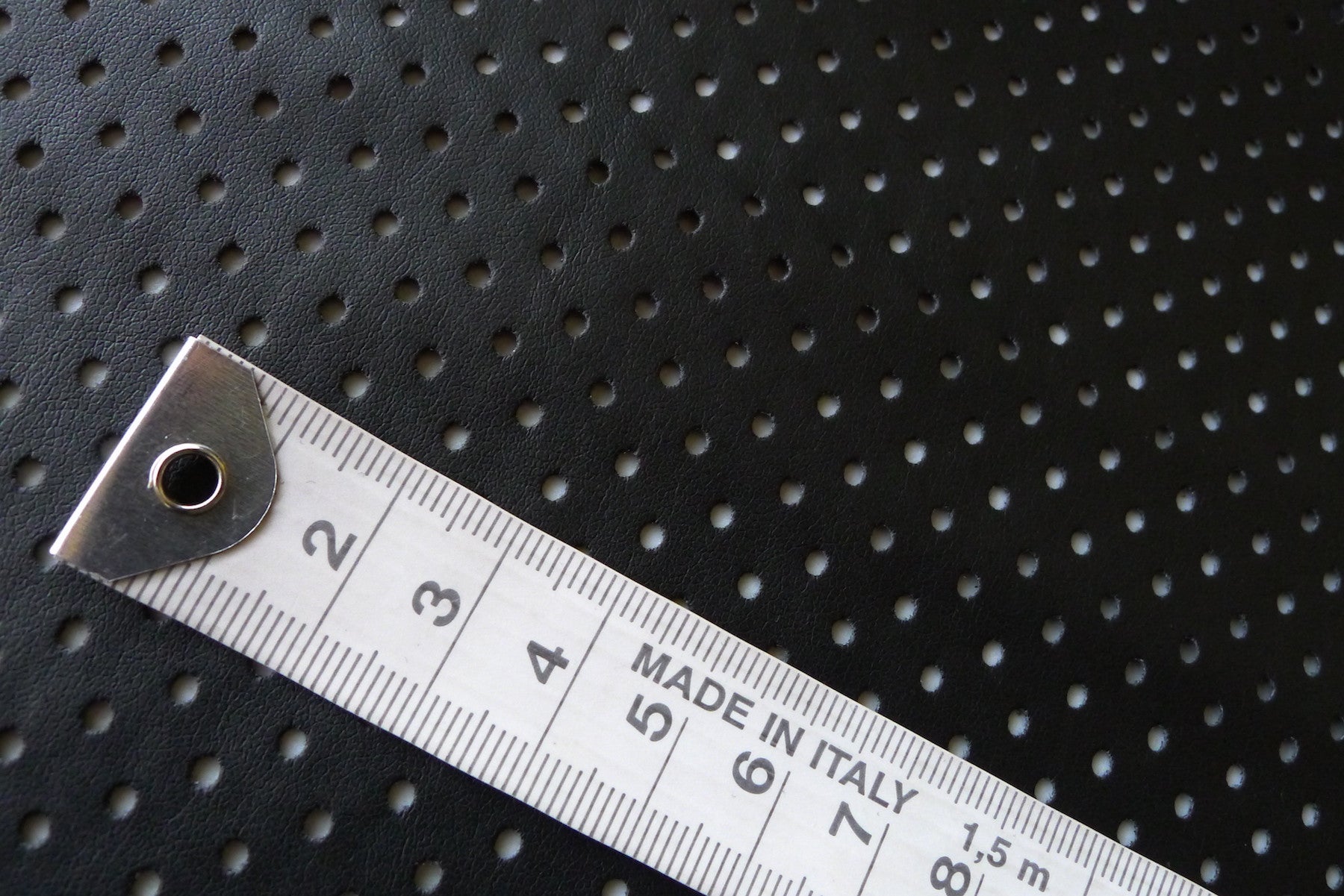 Premium Black Laser-Cut Faux Leather - Perfect for DIY Crafts, Fashion Accessories & Home Decor Projects