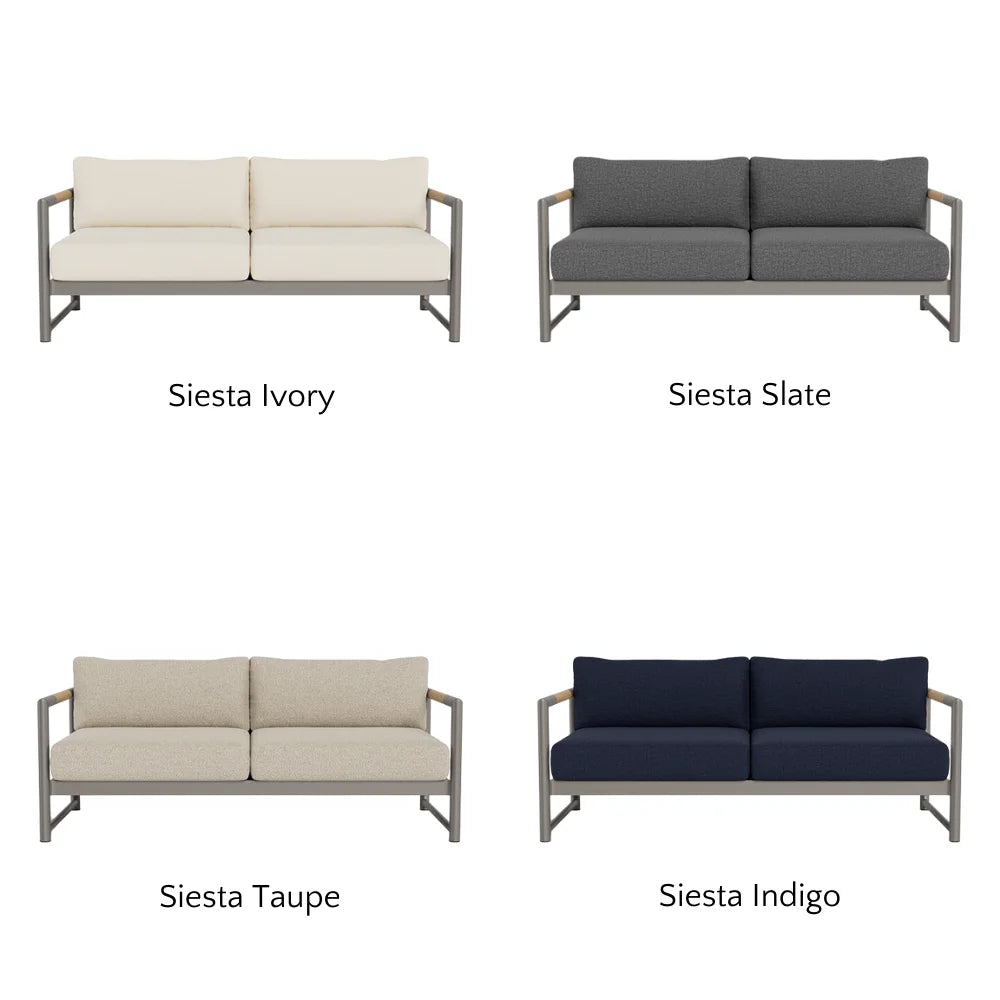 Breeze XL Outdoor 2-Seat Sofa Set - Waterproof Patio Furniture for Garden, Backyard, Poolside & Balcony Relaxation