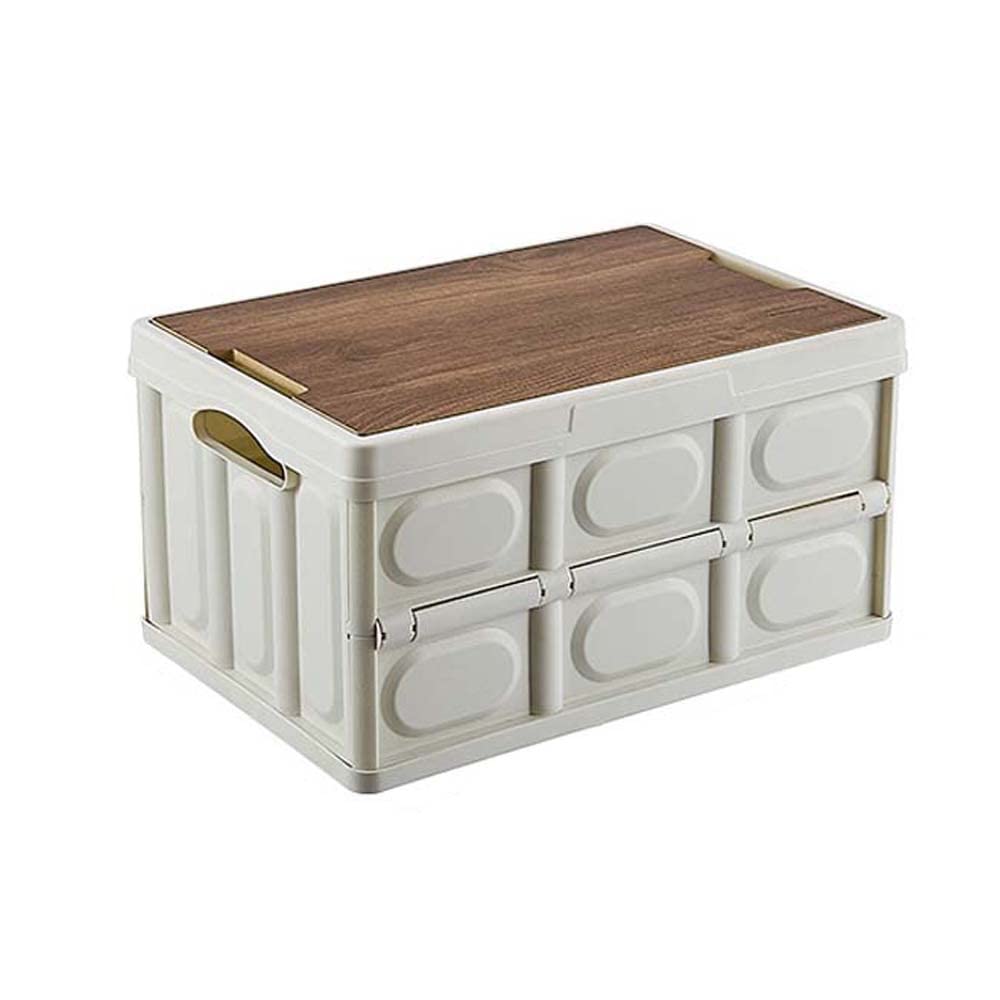 Foldable Trunk Organizer Box - Portable Storage Container for Camping, Travel & Home Organization | Perfect for Outdoor Gear, Toys & Closet Storage
