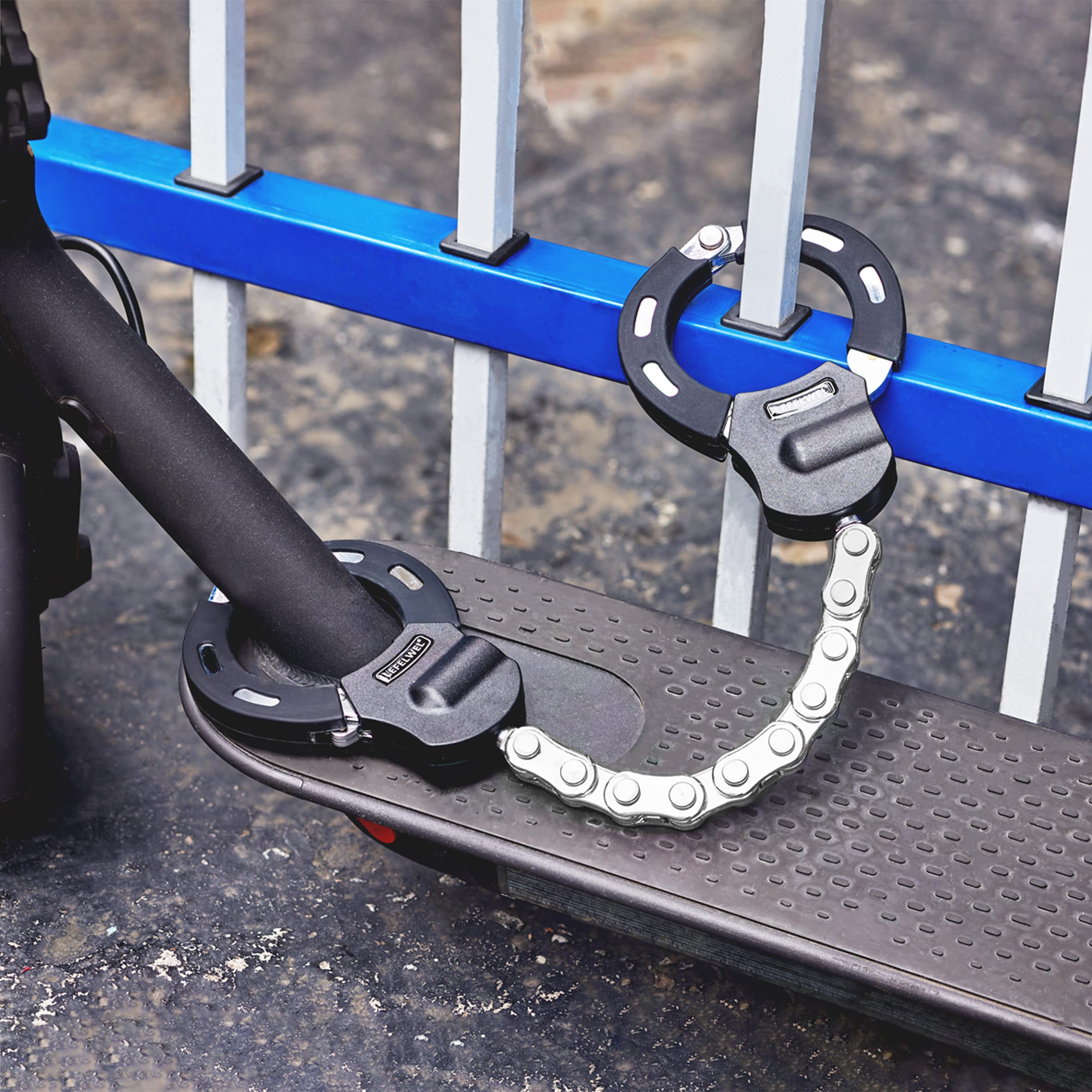 Heavy Duty Scooter Lock & Bike Chain Lock - Anti-Theft Security Cable for Electric Scooters (Segway, Ninebot, Xiaomi, Razor) & Bicycles | Perfect for Urban Commuting, Campus Security & Outdoor Adventures