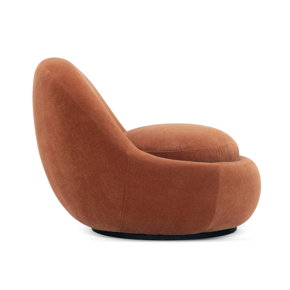 Babette Fabric Swivel Armchair - Modern Living Room Accent Chair with 360° Rotation | Perfect for Home Office, Lounge & Reading Nook
