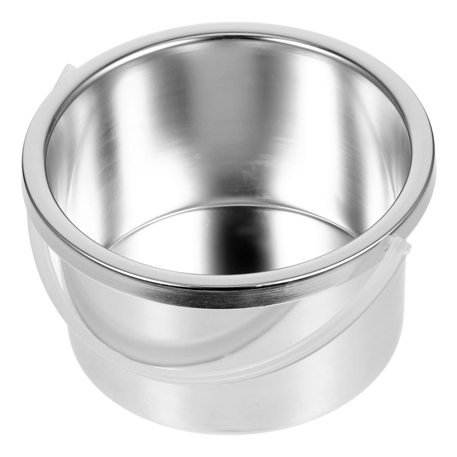 4PCS Aluminum Alloy Wax Warmer Replacement Pots - Wax Melting Inner Pot for Hair Removal & Wax Therapy Machine - Durable Hot Wax Warmer Liner for Professional & Home Use (Silver) - Perfect for Salon, Spa & DIY Beauty Treatments