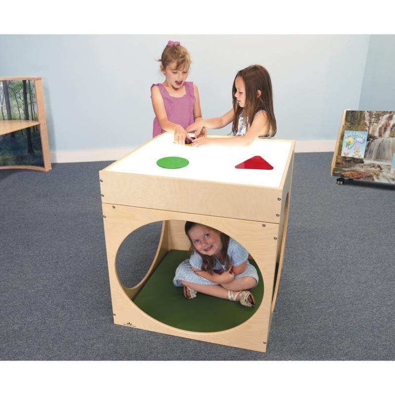 Super Bright LED Creative Cube and Mat - Fun Light Up Toy for Kids, Parties, and Nighttime Play - Perfect for Sensory Play, STEM Learning, and Home Decor