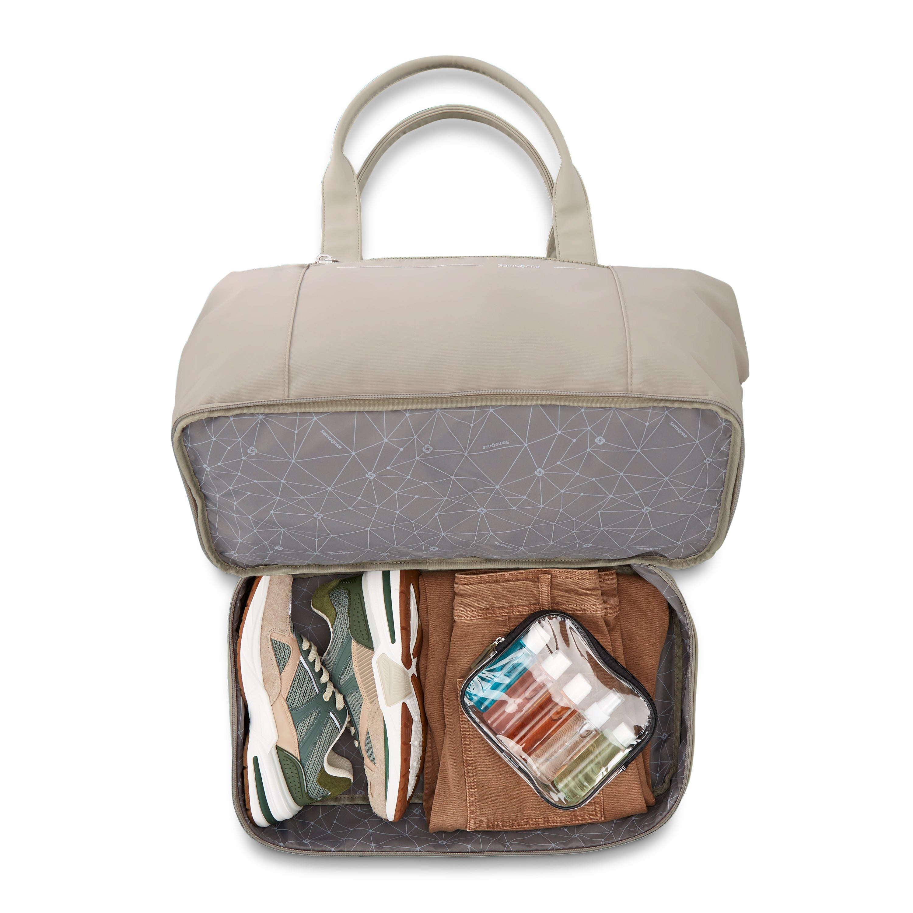 Samsonite Companion Weekender Bag 15.6 Inch - Durable Carry-On Luggage for Travel, Gym & Weekend Getaways