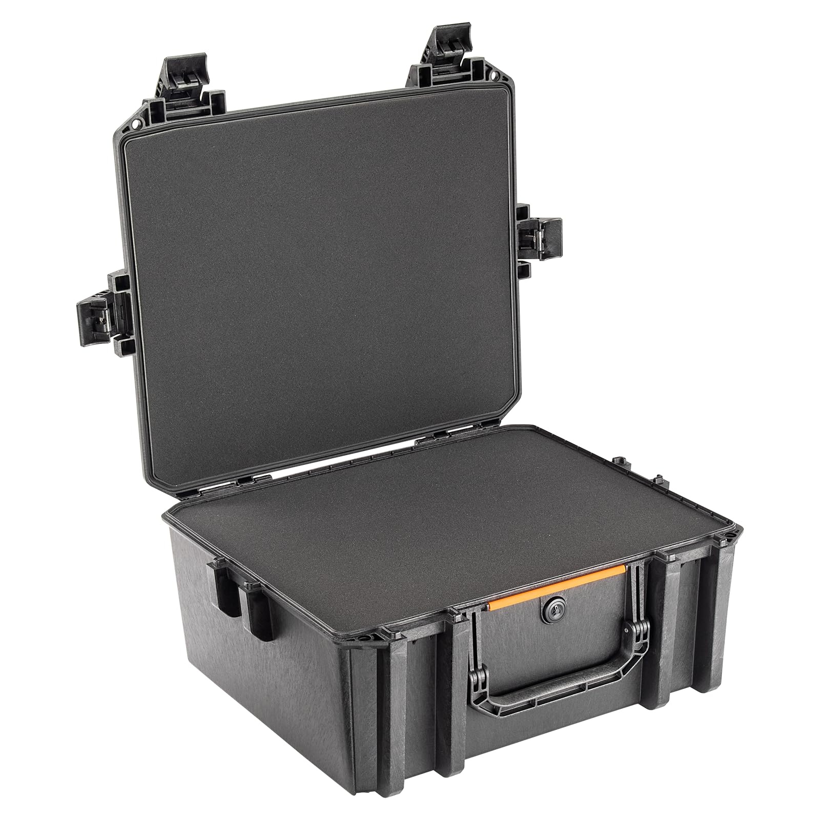 Pelican V600 Multi-Purpose Hard Protective Case with Foam Insert - Waterproof & Crushproof Storage for Camera, Drone, Electronics, Tools & Equipment (Black) - Perfect for Travel, Outdoor Adventures & Professional Use