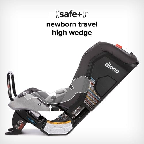 Diono Radian 3RXT Safe+ Convertible Car Seat for Toddlers & Kids - 3-in-1 Rear Facing, Forward Facing & Booster Seat - Perfect for Travel, School Runs & Family Road Trips