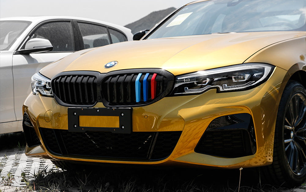 BMW G20 3 Series M Color Grille Insert Trims (2019-2022) - 8 Beam Kidney Grill Upgrade for Enhanced Style & Performance | Perfect for Car Enthusiasts & Custom Builds
