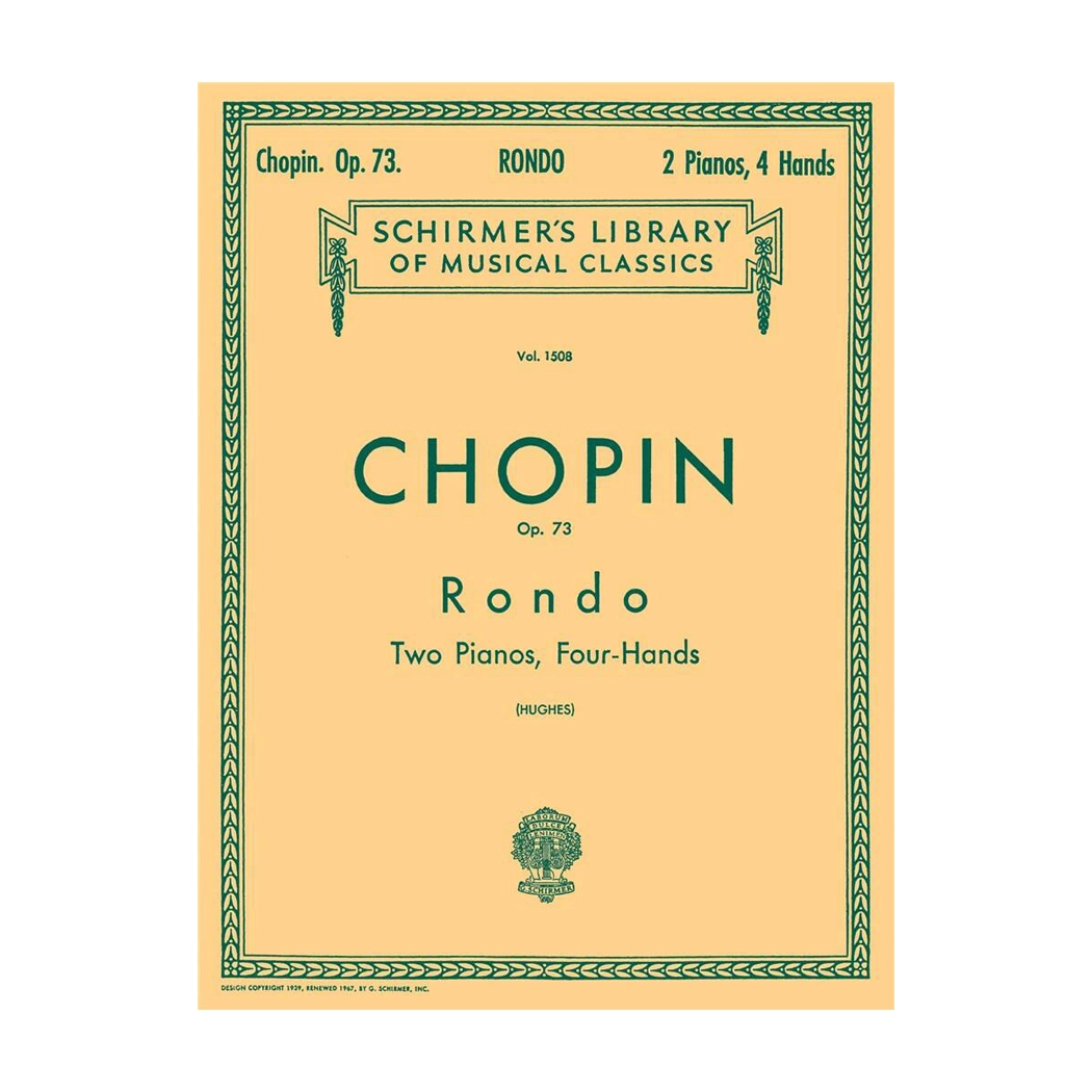 Chopin Op.73 Rondo for Two Pianos - Classical Piano Sheet Music for Duet Performance & Concert Practice
