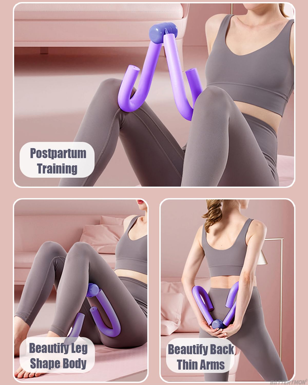 Premium Resistance Bands Set with Pull Rope & Thigh Master - Full Body Workout Equipment for Arms, Legs, Back, Butt, Waist, Shoulders & Abs | Home Gym, Physical Therapy & Stretching Training | Perfect for Yoga, Pilates & Strength Exercises