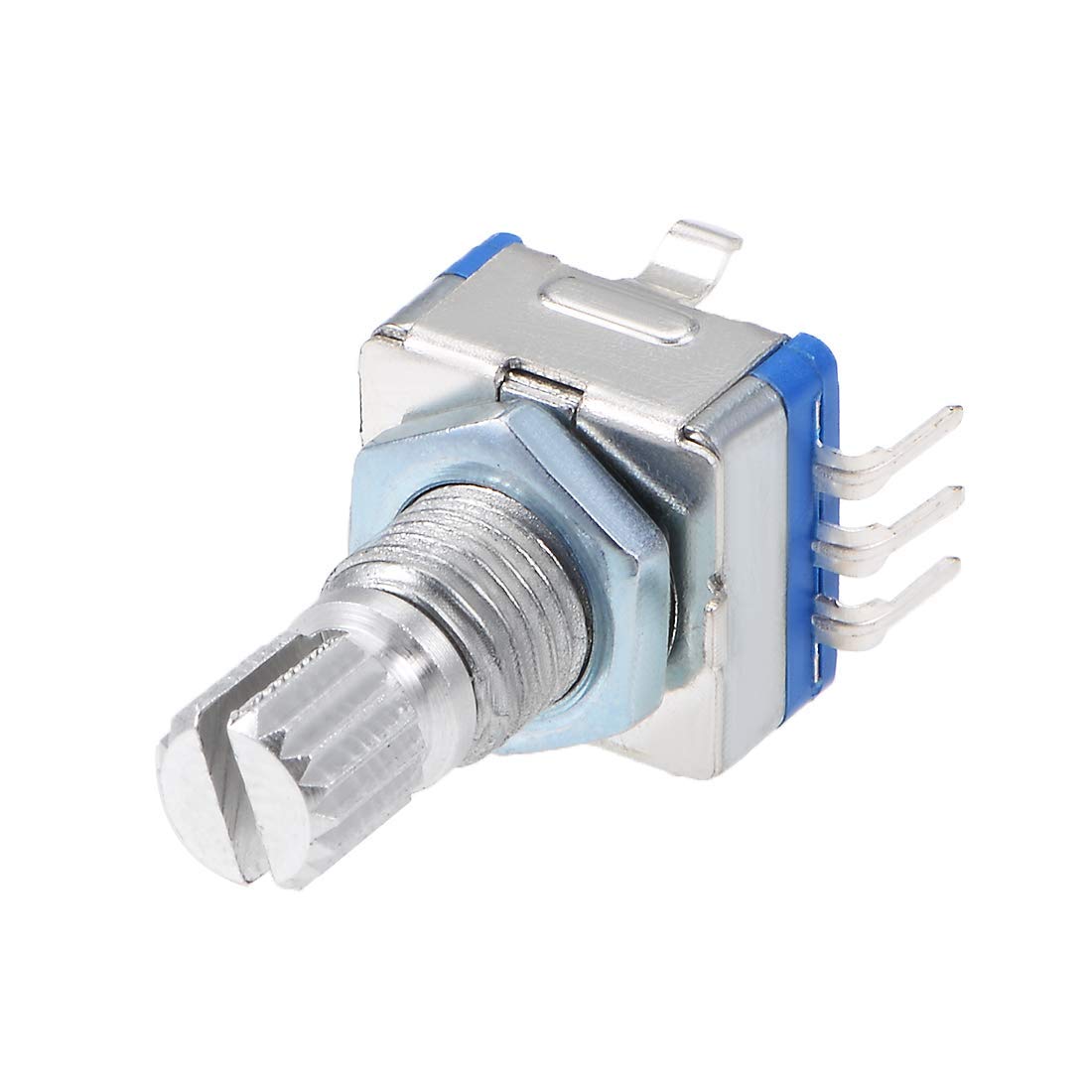 (2 Pack) FlyRobo 15mm EC11 Rotary Encoder with Switch - Digital Potentiometer for DIY Electronics, Robotics & Audio Equipment Control