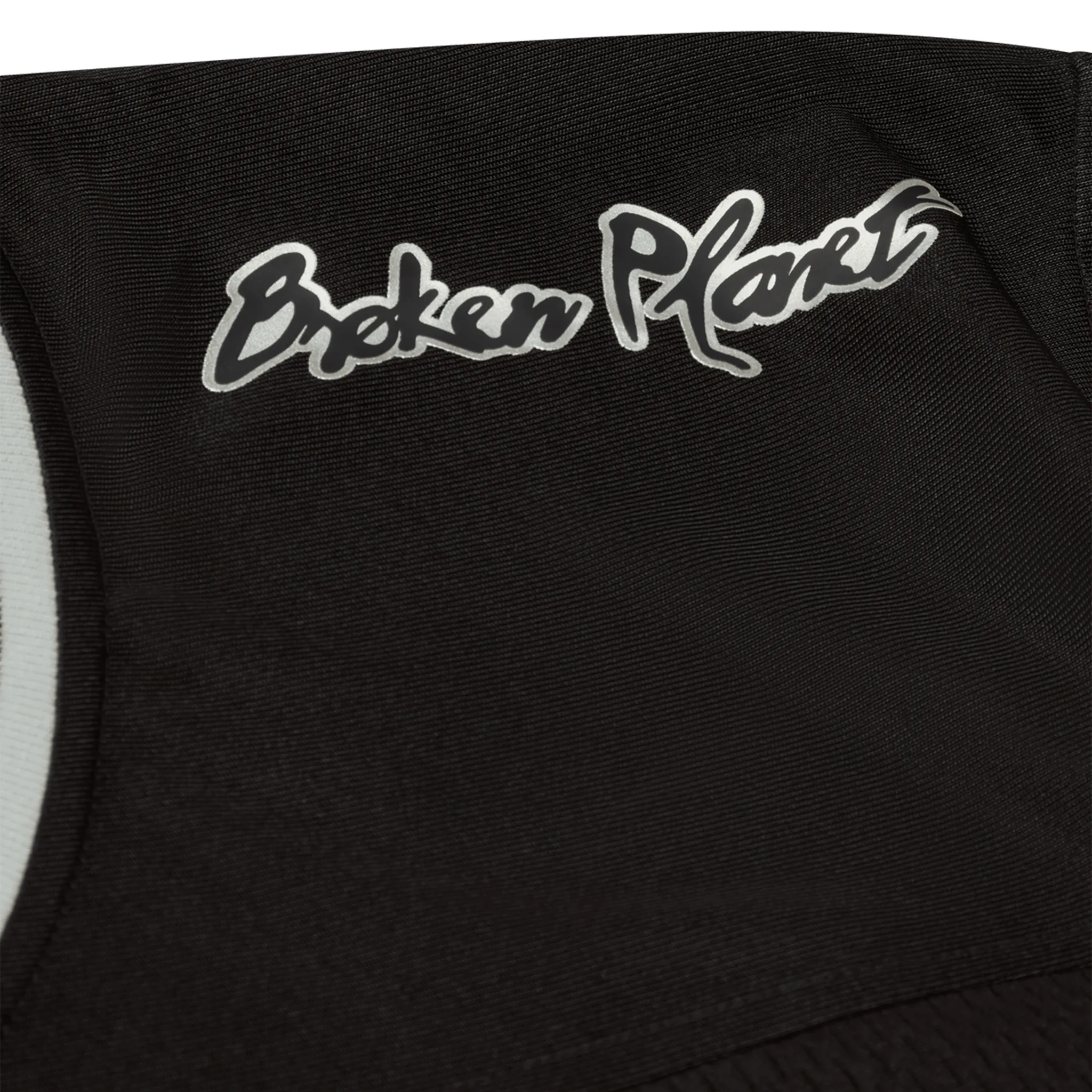 Broken Planet Black & Silver Football Jersey - Men's Sports Jersey for Soccer, Football Games & Fan Gear - Perfect for Matches, Training & Casual Wear