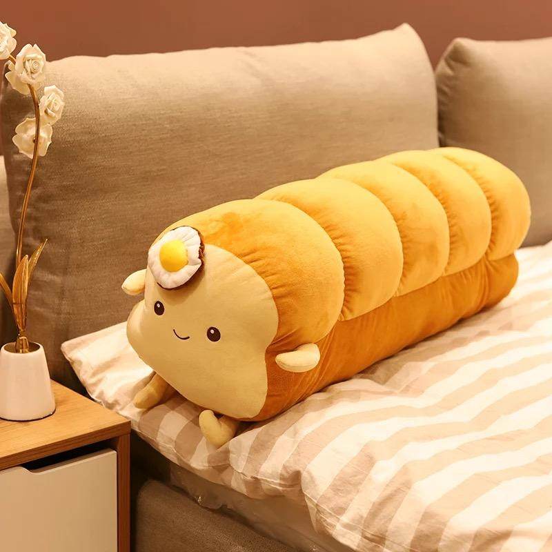 Lola The Loaf: Adorable Kawaii Bread Plush Toy - Perfect for Cute Home Decor, Anime Lover Gifts & Cozy Bedroom Snuggles