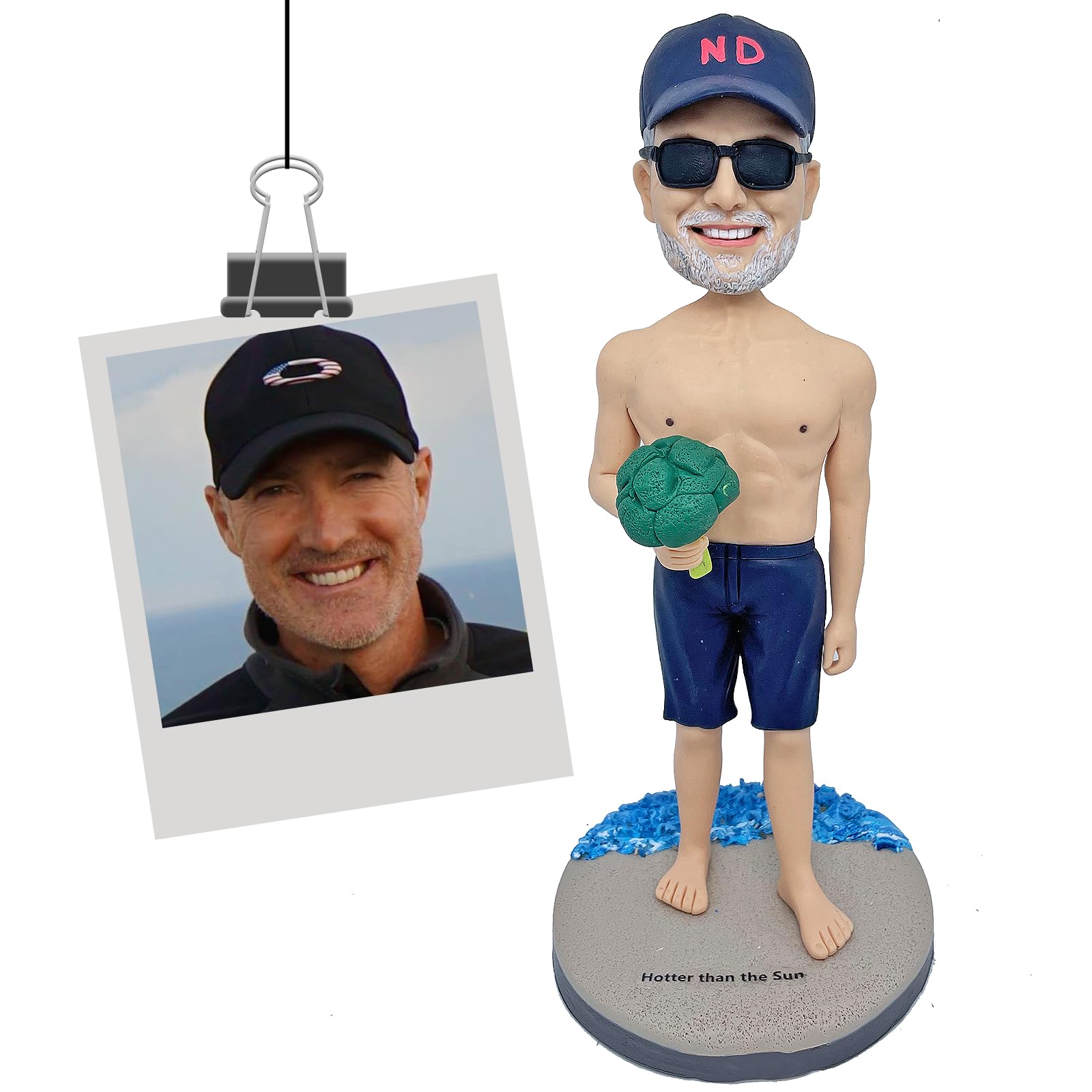 Custom Bobblehead Personalized from Photos - Unique Father's Day & Birthday Gift for Him - Perfect for Home Decor, Office Display & Special Occasions