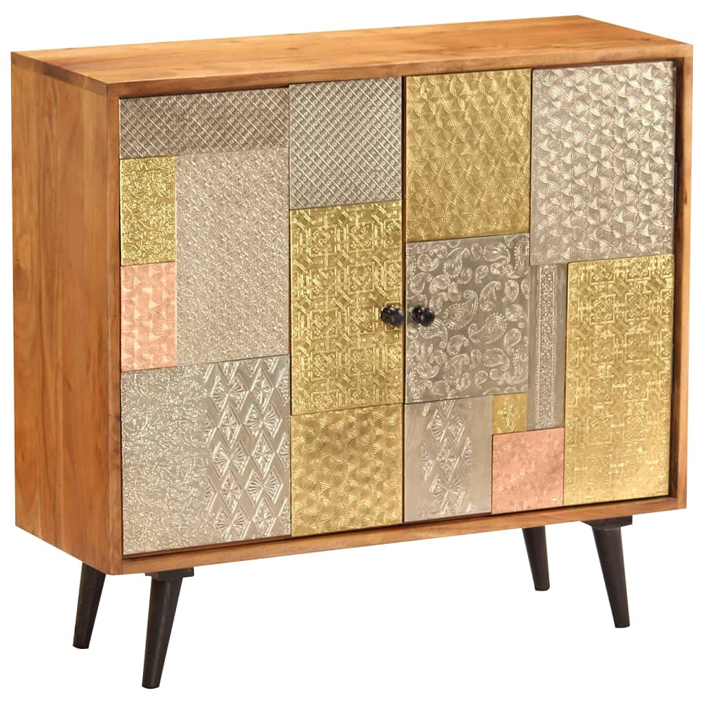 Modern Wooden Buffet Cabinet with 2 Doors - 31.4