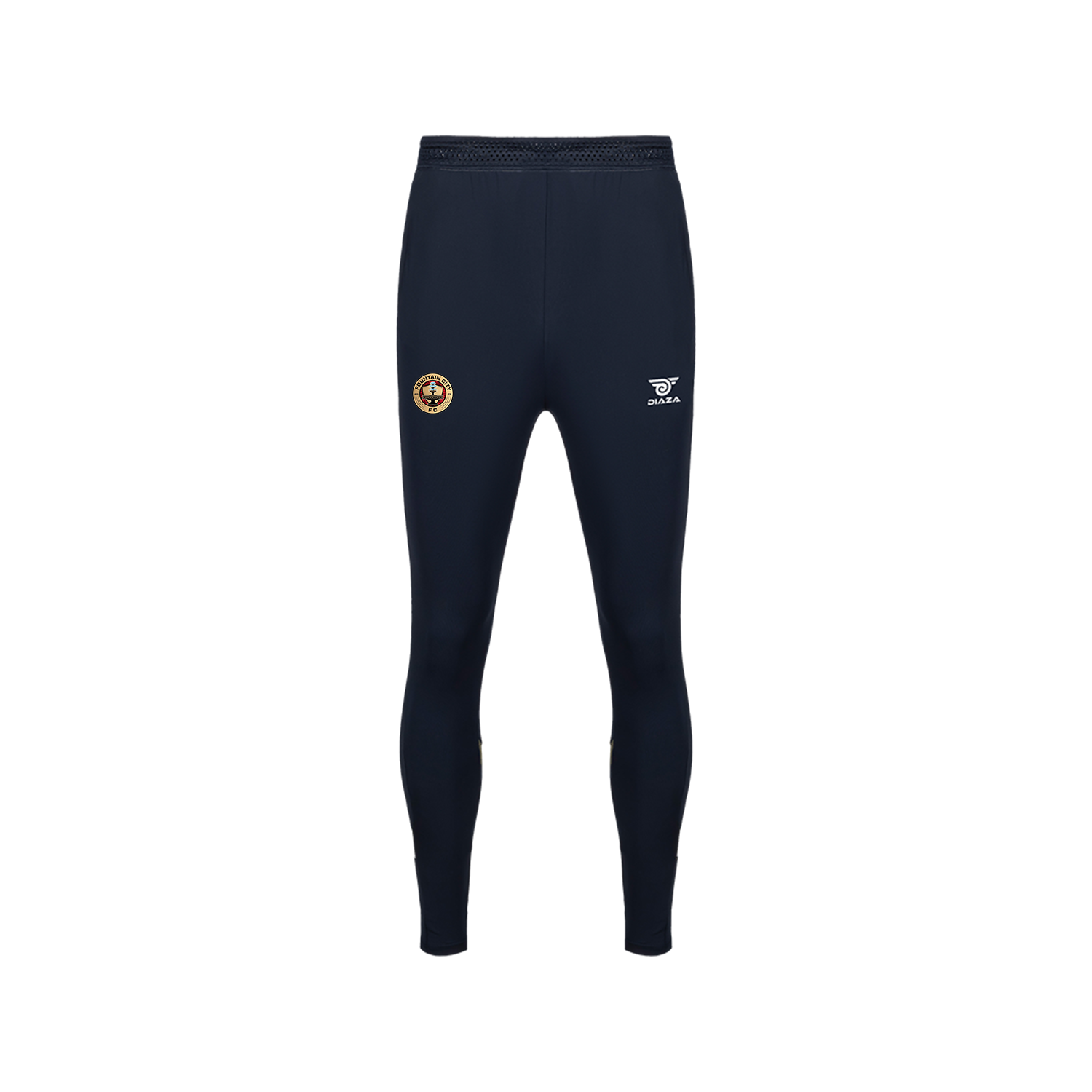 Fountain City Men's Waterproof Hiking Pants - Dark Navy/Yellow - Lightweight Quick-Dry Outdoor Adventure Pants for Hiking, Camping & Travel