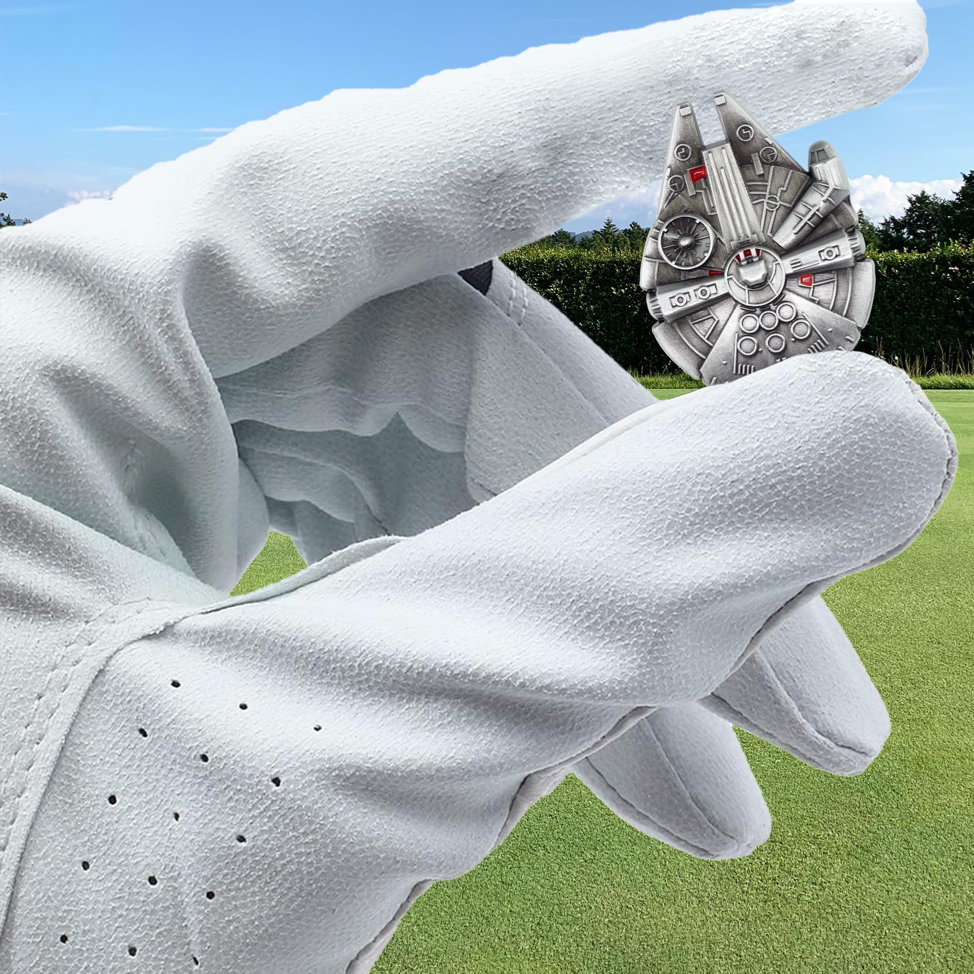 Premium Magnetic Golf Ball Marker & Hat Clip - Funny Golf Accessories & Gifts for Golf Lovers - Perfect for Course Play, Practice & Golf Decor