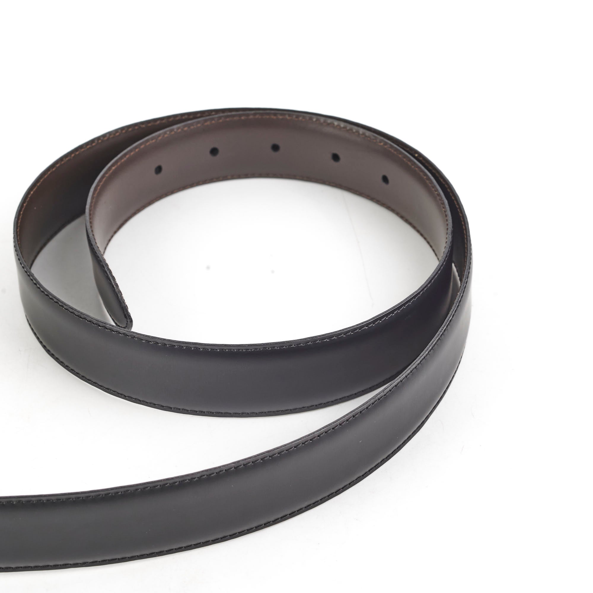Cartier Genuine Leather Belt for Men - Classic Black Designer Belt for Formal & Casual Wear - Luxury Fashion Accessory for Office, Wedding & Everyday Outfits