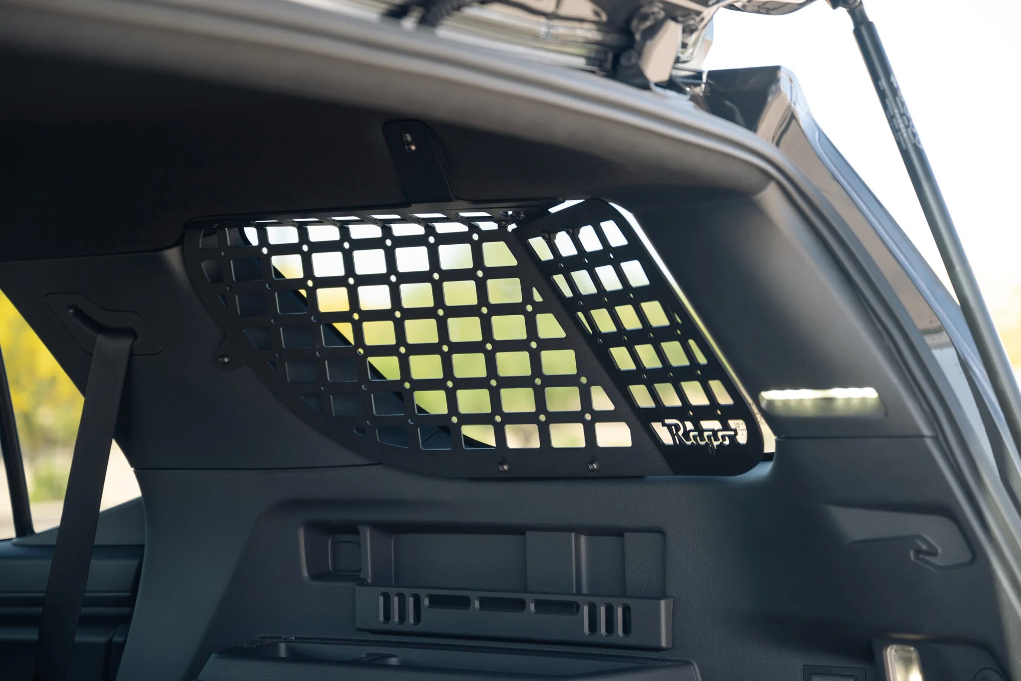 Rago Fabrication Rear MOLLE Storage Panel System for 2025+ Toyota 4Runner - Heavy Duty Truck & SUV Gear Organization for Off-Road Adventures & Camping