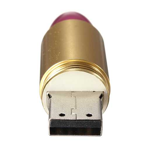 8GB Lipstick-Shaped USB 2.0 Flash Drive - Portable Memory Stick for Women, Students & Office Use - Perfect for Data Storage, File Transfer & Backup