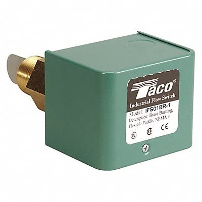 Flow Switch 3.5-600 FPM SPDT Water Flow Sensor - Perfect for HVAC Systems, Water Treatment & Industrial Applications