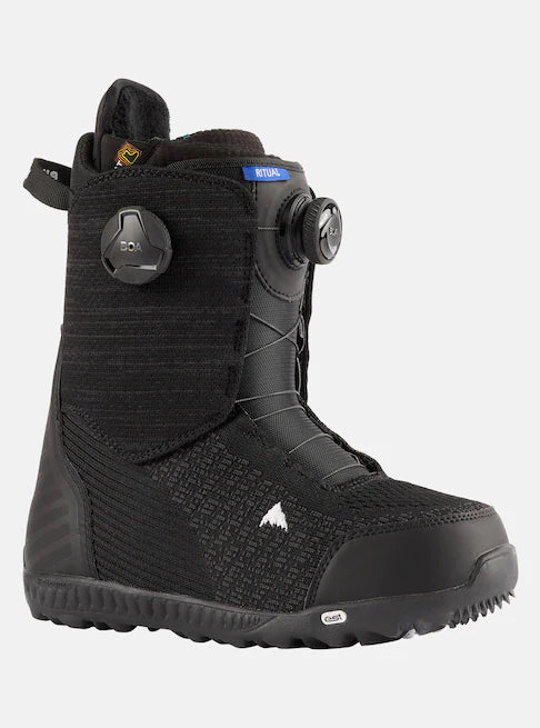 Burton Women's Ritual Boa Snowboard Boots 2025 - Waterproof & Comfortable for All-Mountain Riding - Perfect for Freestyle & Backcountry Snowboarding