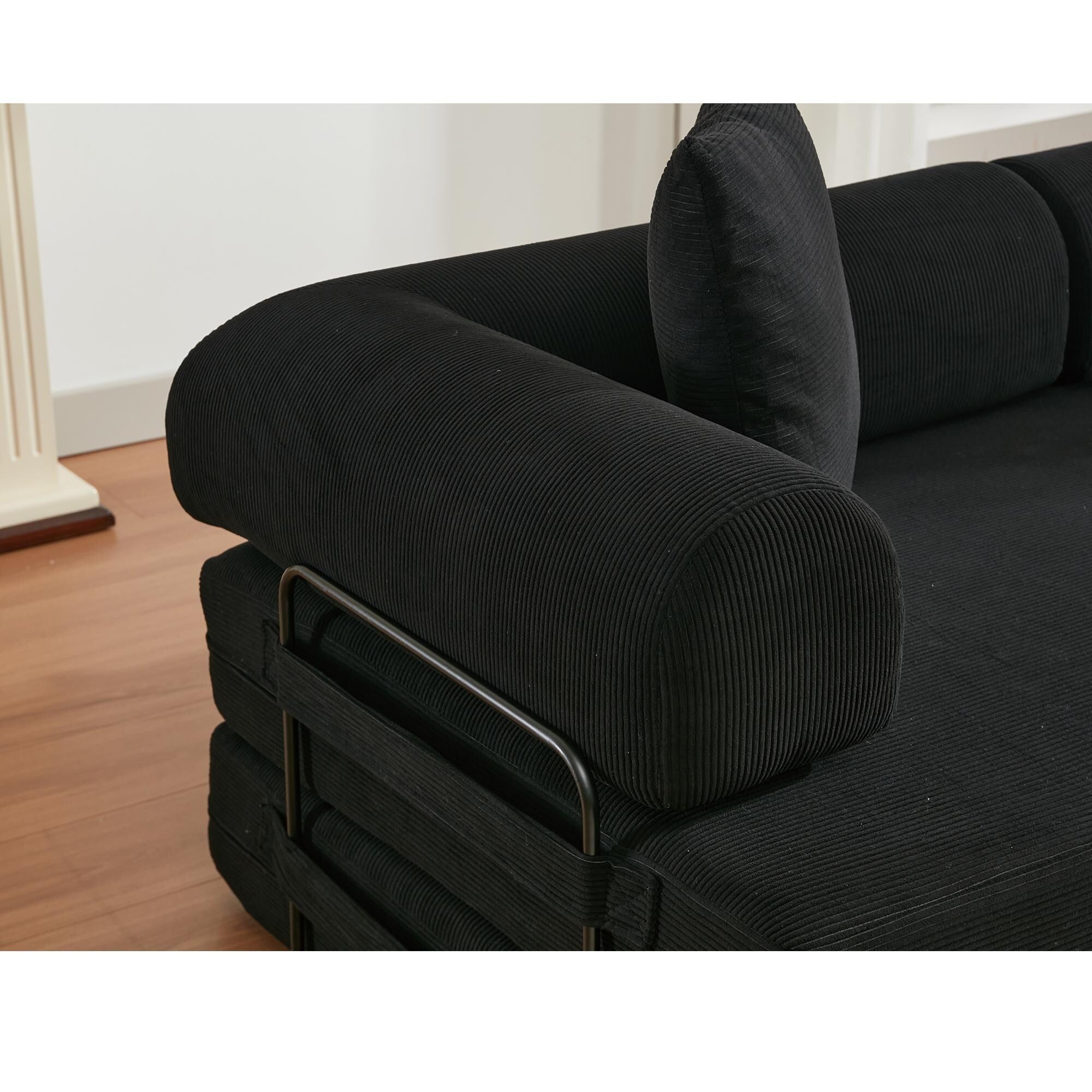 4 in 1 Convertible Sleeper Sofa Bed - 78.5