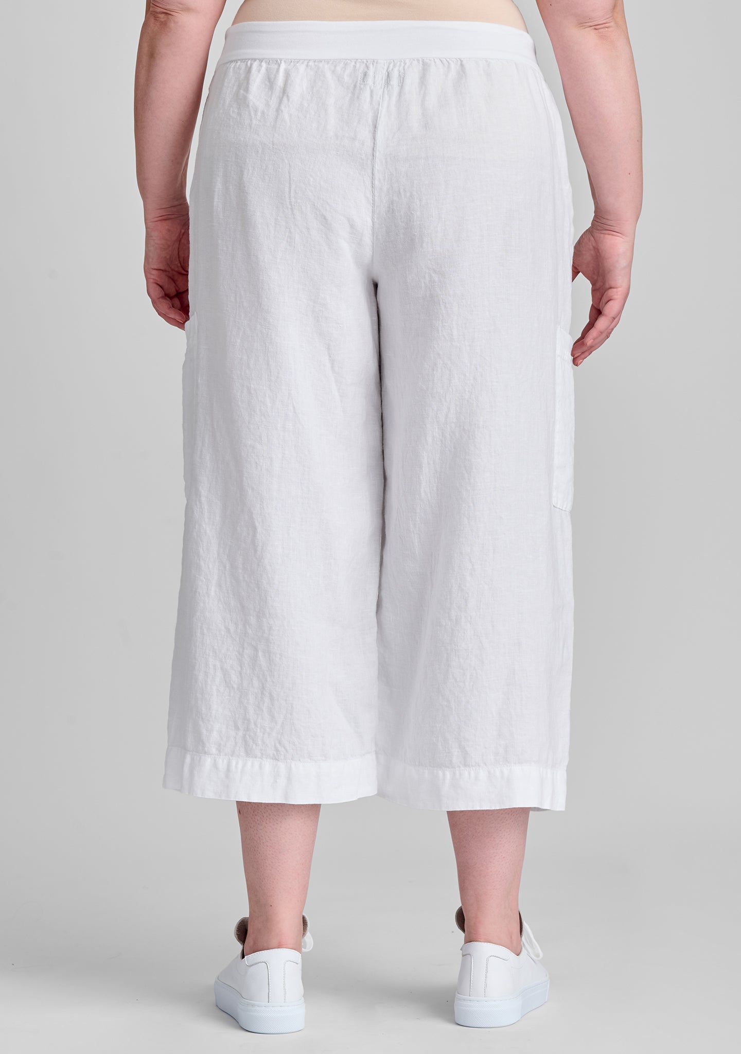 Full Time Linen Drawstring Pants for Women - Comfortable Casual Lounge Pants for Home, Yoga, and Travel