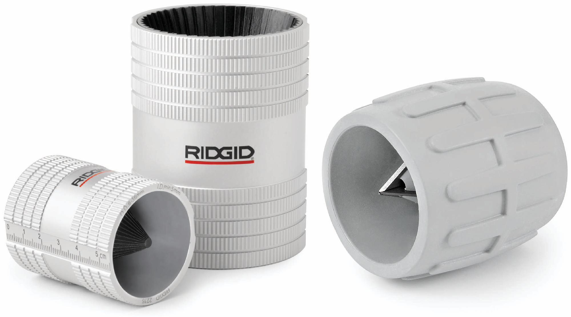Ridgid 227S Inner Outer Reamer 29993 - Professional Pipe Reaming Tool for Plumbing & HVAC Installation