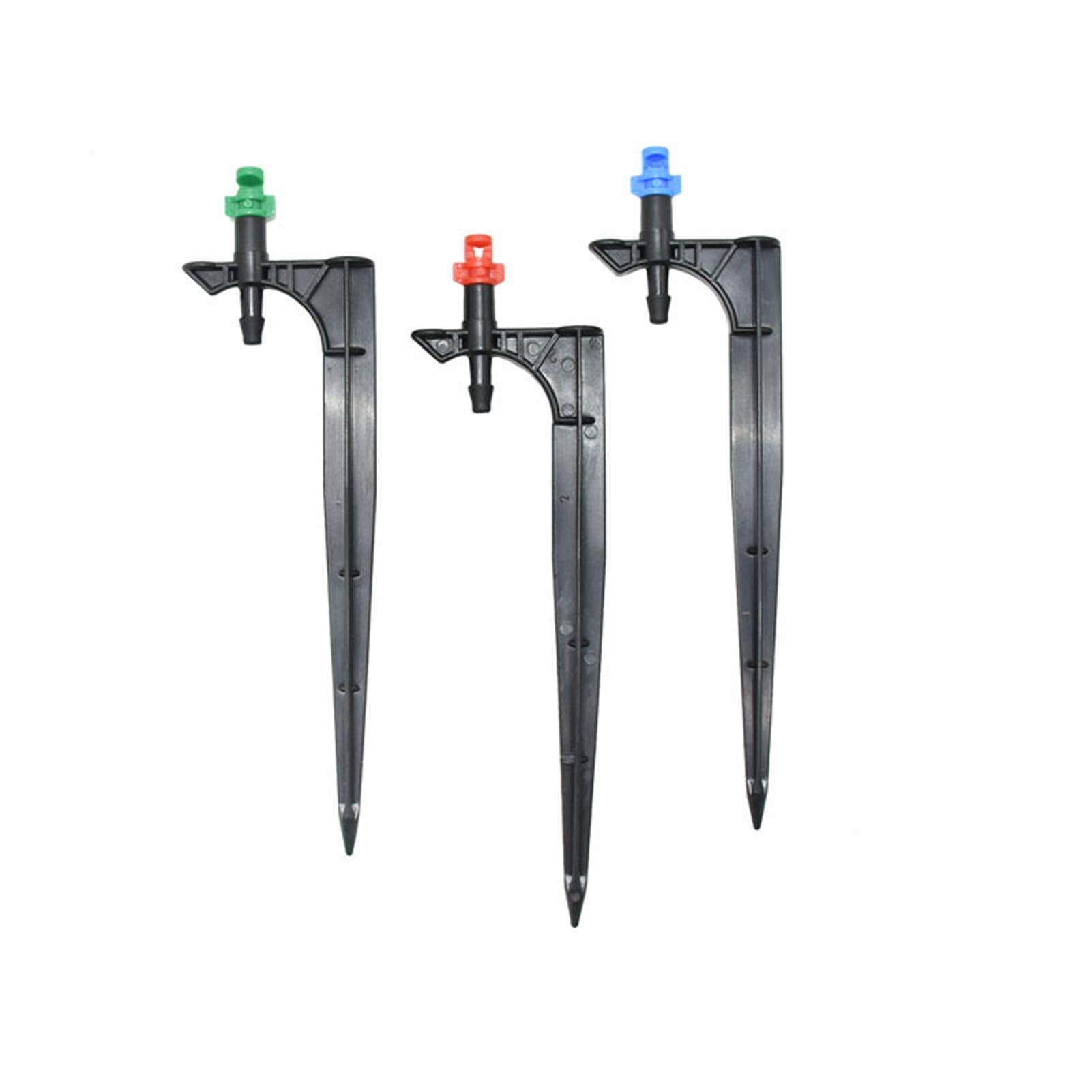 **180-Degree Greenhouse Micro Drip Irrigation Misting Nozzle – 15cm Support Connection, 200pcs – 90/180/360° Adjustable Refraction Sprayer for Hydroponics, Indoor Gardening & Plant Misting**    *(Perfect for Greenhouses, Vertical Farms, and Hydroponic Systems – Ensures Even Water Distribution for Healthy Plant Growth!)*
