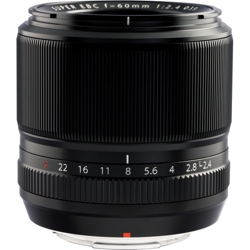 Fujinon XF 60mm f/2.4 R Macro Lens for Fujifilm X-Mount Cameras - Sharp Portrait & Close-Up Photography for Professionals