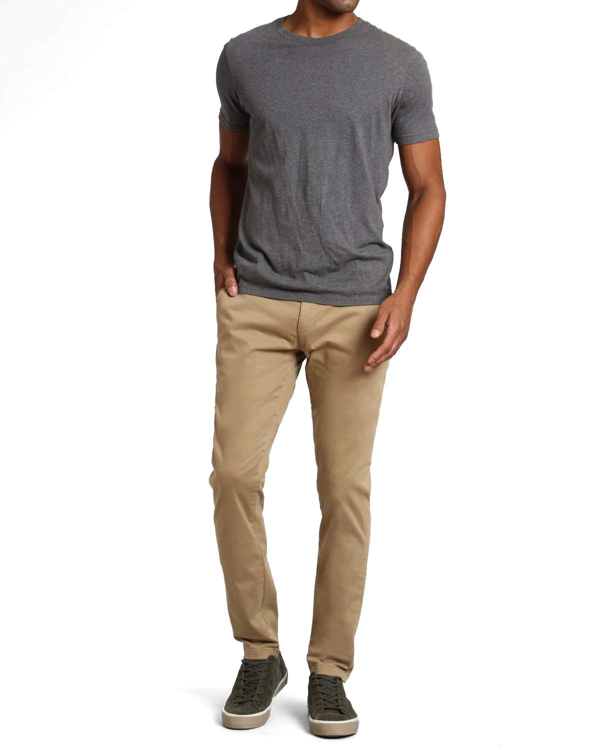 Mavi Men's Johnny Regular Rise Slim Leg Chino Pants - Comfortable & Stylish Casual Dress Pants for Work, Office & Everyday Wear