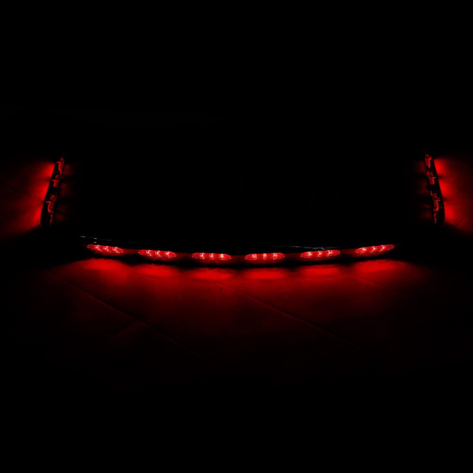 Green-L Motorcycle Trunk & Saddlebags LED Lights - Smoked Lens Decoration Trim for Honda Goldwing GL1800 2001-2017 | Enhanced Night Visibility & Style for Cruiser Riders