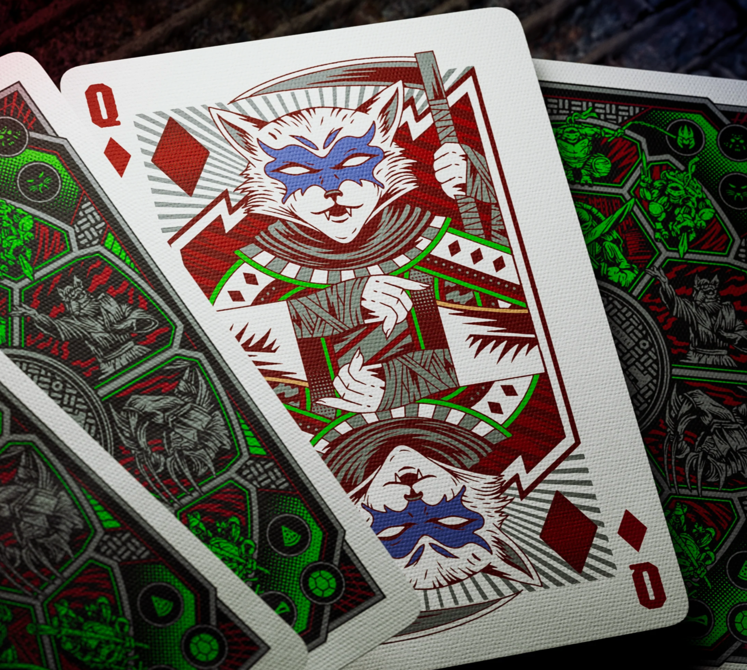 Teenage Mutant Ninja Turtles Playing Cards - 52 Deck Collectible Card Game for TMNT Fans, Family Game Night & Party Entertainment
