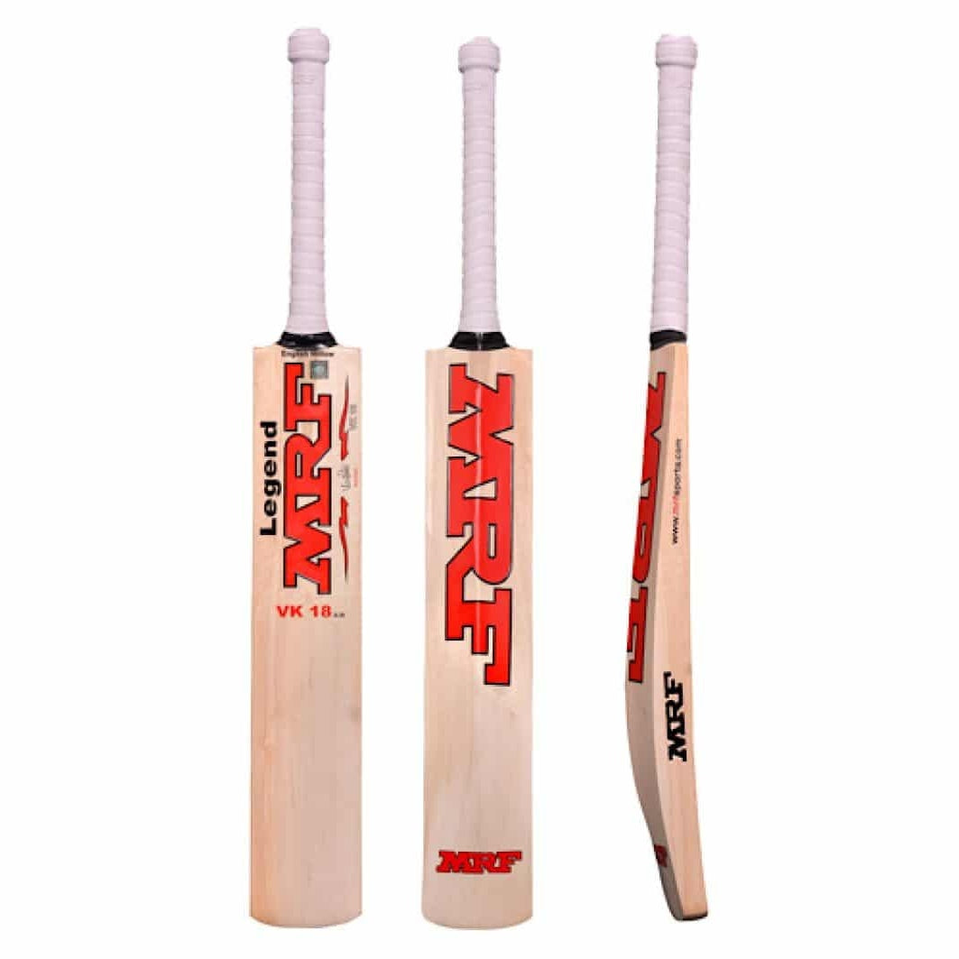 MRF Legend VK 18 Cricket Bat 3.0 - Premium English Willow Cricket Bat for Professional Players - Perfect for Matches, Practice & Training Sessions