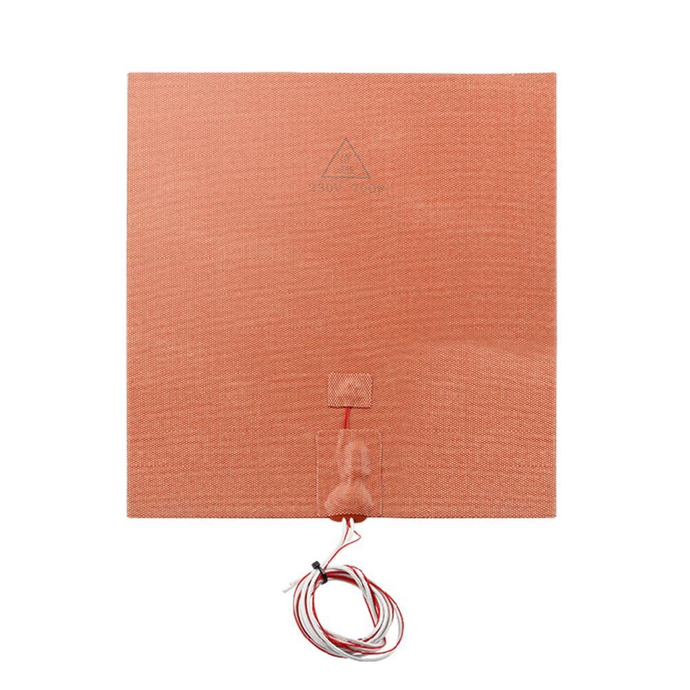 Kingjinglo 300x330mm 230V 700W Silicone Heated Bed Mat with 3M Adhesive Backing - Premium Heating Pad for 3D Printers | Perfect for ABS/PLA Printing, Warp Prevention & Consistent Layer Adhesion