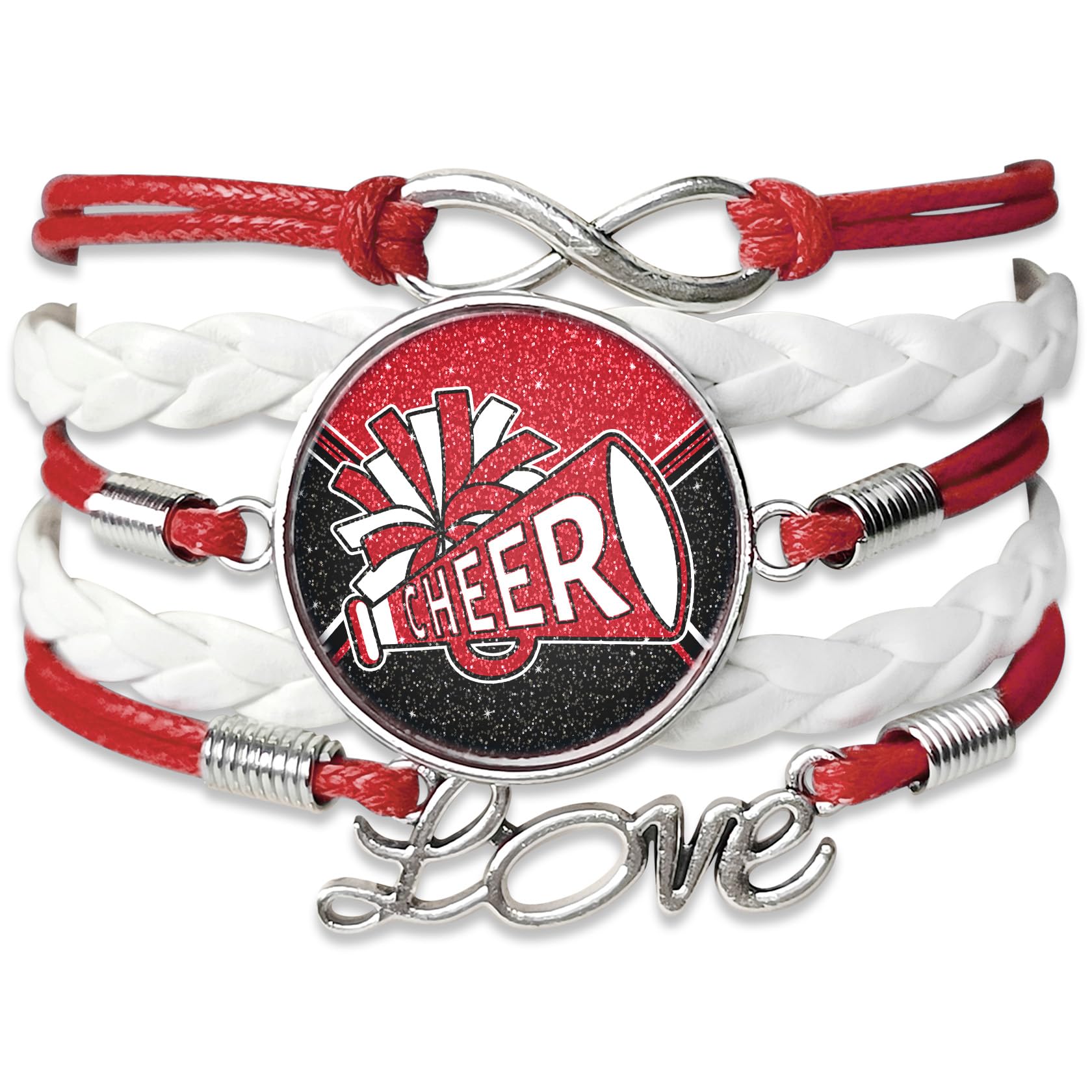 Personalized Initial Charm Gymnastics Bracelets for Teen Girls - Custom Name Jewelry for Sports Teams, Ballerinas, Birthday & Christmas Gifts - Perfect for Competitions, Dance Recitals & Special Occasions