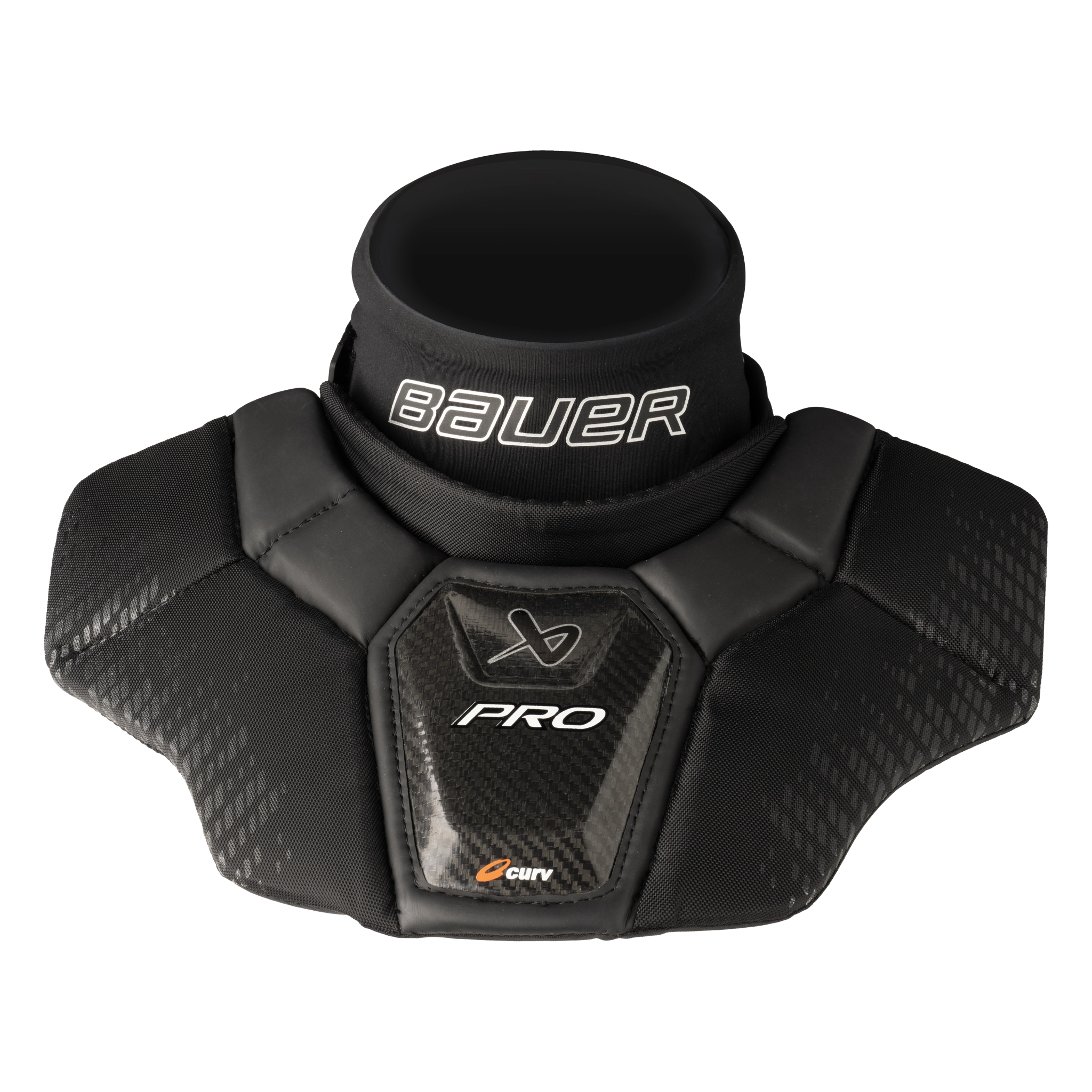 Bauer Pro Certified Hockey Neck Guard for Junior Players - Protective Gear for Youth Ice Hockey Games & Practices