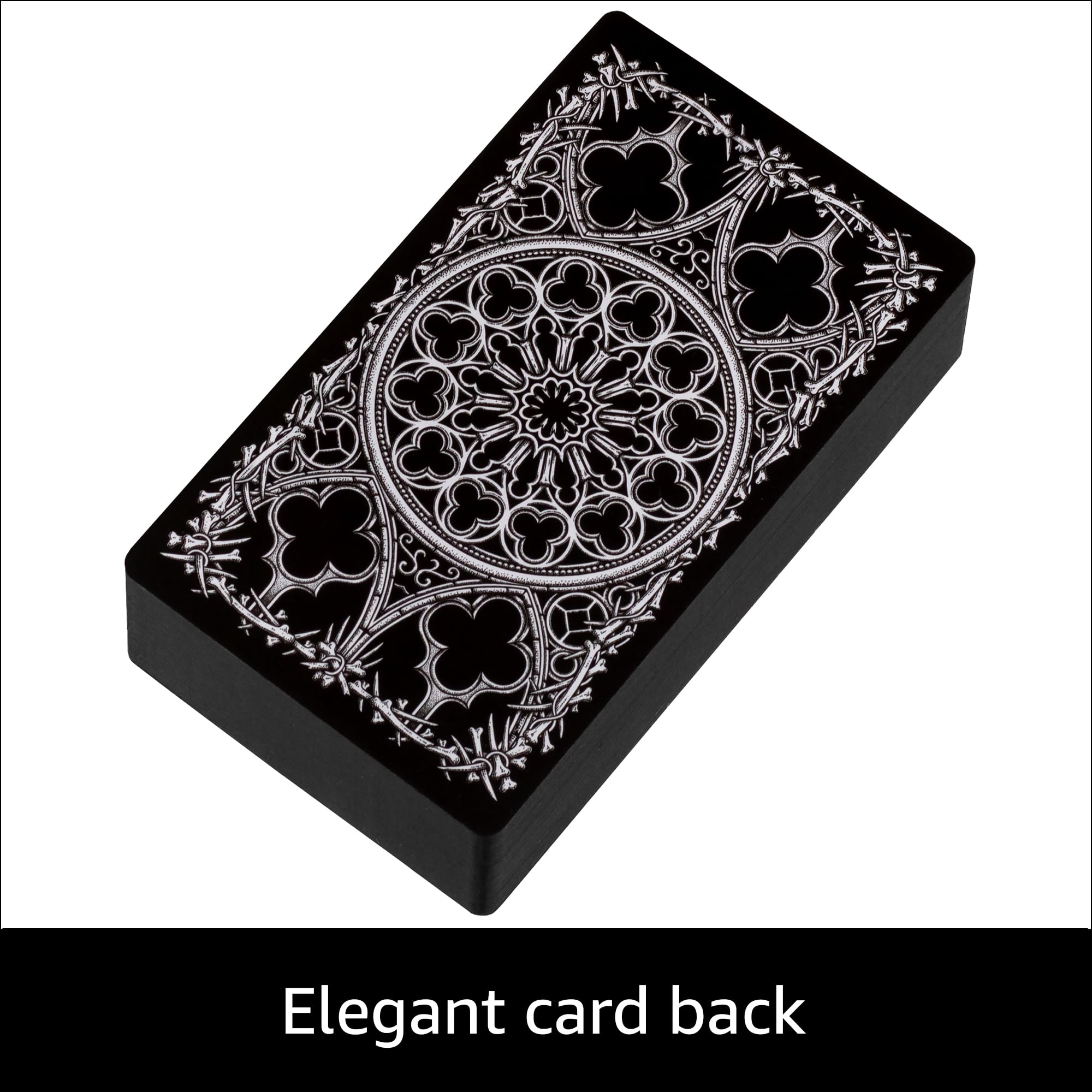 Darkside Skeleton Tarot Cards Deck - Gothic Occult Divination Set for Fortune Telling, Halloween Decor & Witchy Aesthetic | Perfect for Psychic Readings, Altar Decor & Spiritual Gifts