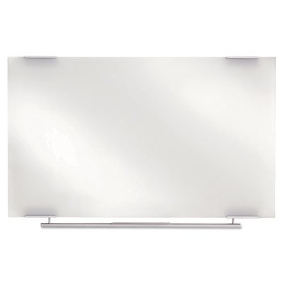 Clarity Glass Dry Erase Board - Premium Frameless Whiteboard for Office, Classroom & Home Use - 36
