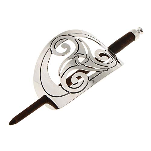 Colcolo Hand-Carved Hair Clip Barrette with Stick - Elegant Hair Accessory for Women & Girls | Perfect for Weddings, Parties & Everyday Styling