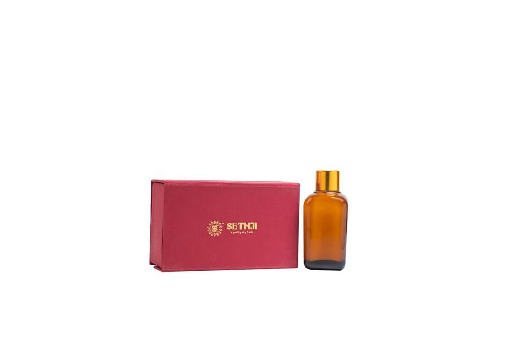 Pure Almond Oil for Hair & Skin - 100% Natural, Vegan, Cold Pressed (30ml) - Ideal for Moisturizing, Massage & Aromatherapy