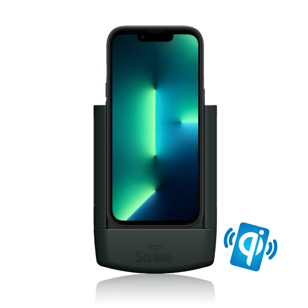 iPhone 13 Pro Wireless Charging Car Mount Holder - Compatible with Apple Cases | Perfect for Hands-Free Navigation & Safe Driving
